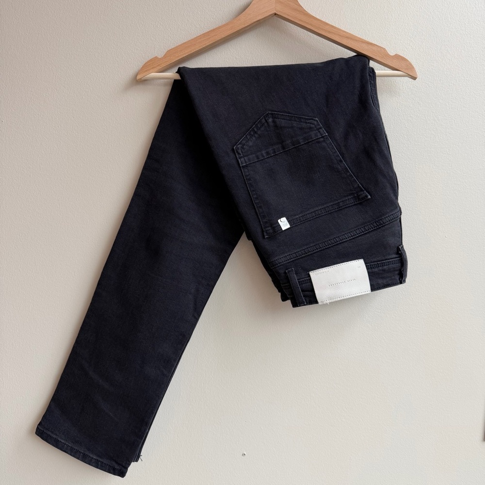 Zara Men's Dark Charcoal Slim Jeans